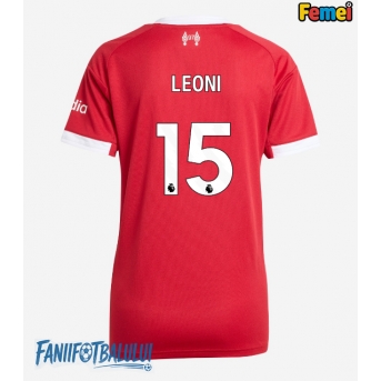 Liverpool Giovanni Leoni #15 Tricou Fotbal Replică 2025-26 Femei Acasa